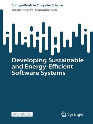 cover image of Developing Sustainable and Energy-Efficient Software Systems